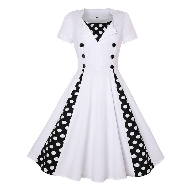 Robe Pin Up Année 50 Grande Taille – Fiona